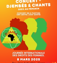 Concert : Djembés et chants 100% au féminin