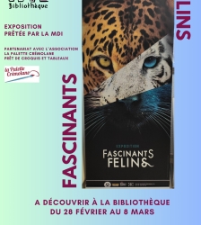 Exposition photo et peinture "Fascinants félins"