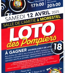 Loto des sapeurs pompiers