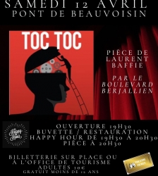 Th&eacute;atre "TOC TOC" de Laurent Baffie