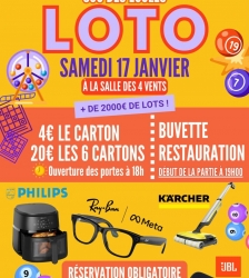 Loto du Sou des &eacute;coles d'Annoisin-Chatelans