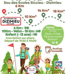 Randonnée pédestre de Dizimieu