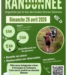 Randonn&eacute;e p&eacute;destre de Siccieu - Dizimieu