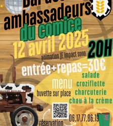 BAL DES AMBASSADEURS DU COMICE DE ST SAVIN