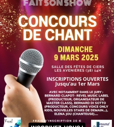 Concours de chant "La compagnie fait son show"