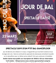 Spectacle : Jour de bal, suivi d'un p'tit bal