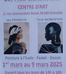 Exposition de peinture à l'huile, Pastel et dessin.