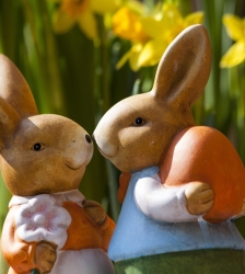Atelier panier lapin en bois