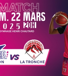 Match de basket LF2 : Voiron vs La Tronche