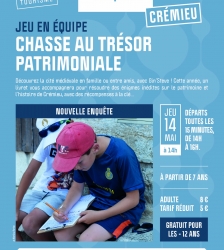Chasse au tr&eacute;sor patrimoniale &agrave; Cr&eacute;mieu : nouvelle enqu&ecirc;te !