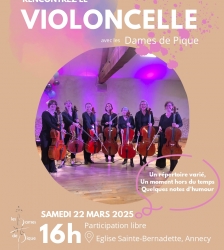 Concert violoncelle : Les Dames de Pique