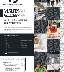 Visite comment&eacute;e de la Brasserie des Balcons et d&eacute;gustations