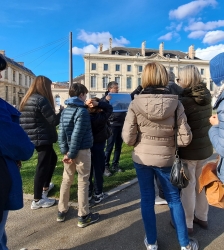 Les patrimoines stendhaliens &agrave; Grenoble  : visite &agrave; 3 voix