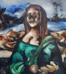 Exposition de portraits revisités par Nicolas Cluzel à la Brasserie des Balcons