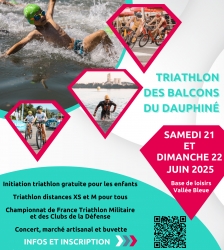 Green Triathlon des Balcons du Dauphiné - 3e édition