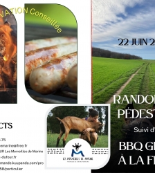 Randonnée pédestre et barbecue géant aux "Merveilles de Marine"