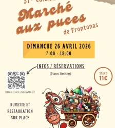 31e March&eacute; aux puces du Sou des &eacute;coles de Frontonas