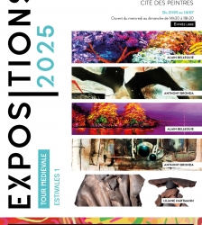 Exposition les "Estivales 1" - Tour médiévale