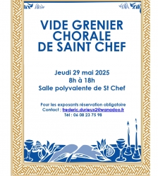 Vide-greniers de la chorale de Saint-Chef