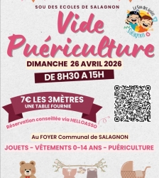 Vide pu&eacute;riculture du sou des &eacute;coles de Salagnon
