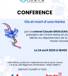 Conférence "Vie et mort d'une Harka"