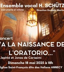 Concert "A la naissance de l'oratorio"