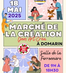 Marché de la Création ''Dom'Art Créa''