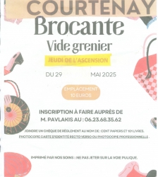 Vide-greniers et brocante à Courtenay