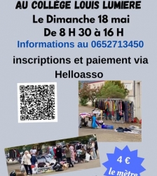 Vide-grenier du printemps