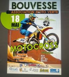 Championnat de motocross à Bouvesse-Quirieu