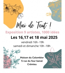Exposition artistique "Mai de Tout" à Crémieu