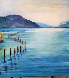 Exposition de peinture de Michelle Girard-Carrabin