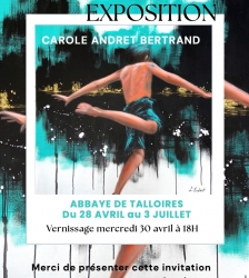 Exposition de peinture "Golden Summer" de Carole Andret Bertrand