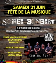 F&ecirc;te de la musique &agrave; la Table de Serm'