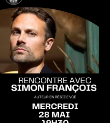 Rencontre auteur avec Simon François à la bibliothèque de Saint-Chef