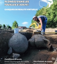 Chantier archéologique en réalité virtuelle