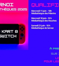 Tournoi inter-médiathèques 2025 - Mario Kart 8 sur Switch