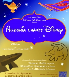 La chorale ALLEGRIA A Coeur Joie Nord Isère chante DISNEY