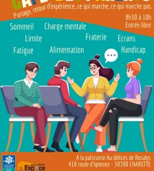 Quinzaine de la parentalité : café des parents à Charette
