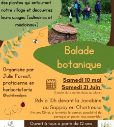 Balade Botanique
