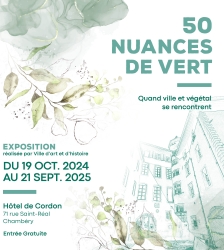 Exposition : 50 nuances de vert, quand ville et v&eacute;g&eacute;tal se rencontrent - Journ&eacute;es europ&eacute;ennes du patrimoine 2025