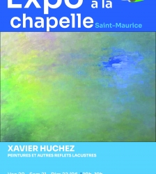 Exposition : Xavier Huchez, l'âme du lac d'Annecy sur toile