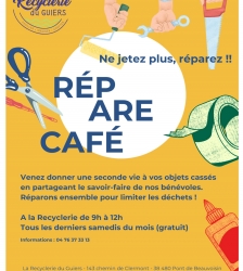 R&eacute;pare Caf&eacute; " Ne jetez plus, r&eacute;parez !!"