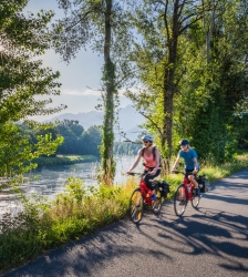 Les berges de l’Isère à vélo électrique