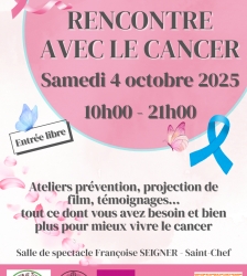 Octobre Rose et Bleu &agrave; Saint-Chef