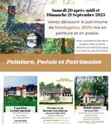 Peinture, Poésie et Patrimoine