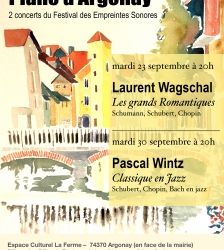 Concert Les grands Romantiques - Laurent Wagschal