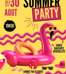 Summer party au restaurant L'Id&eacute;al
