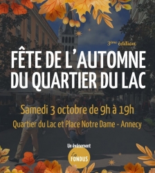 F&ecirc;te de l'Automne du Quartier du Lac