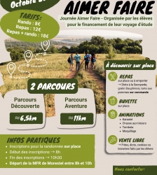 Journ&eacute;e "aimer faire" de la MFR de Morestel